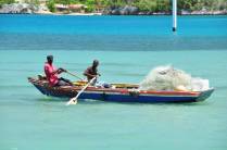 Saindo para trtabalhar em Labadee, na costa norte do Haiti